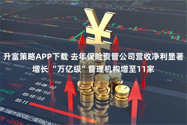 升富策略APP下载 去年保险资管公司营收净利显著增长 “万亿级”管理机构增至11家